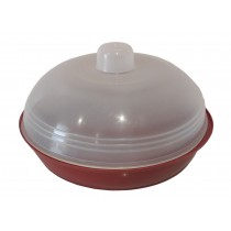 Хлібниця кругла з кришкою d-280 мм